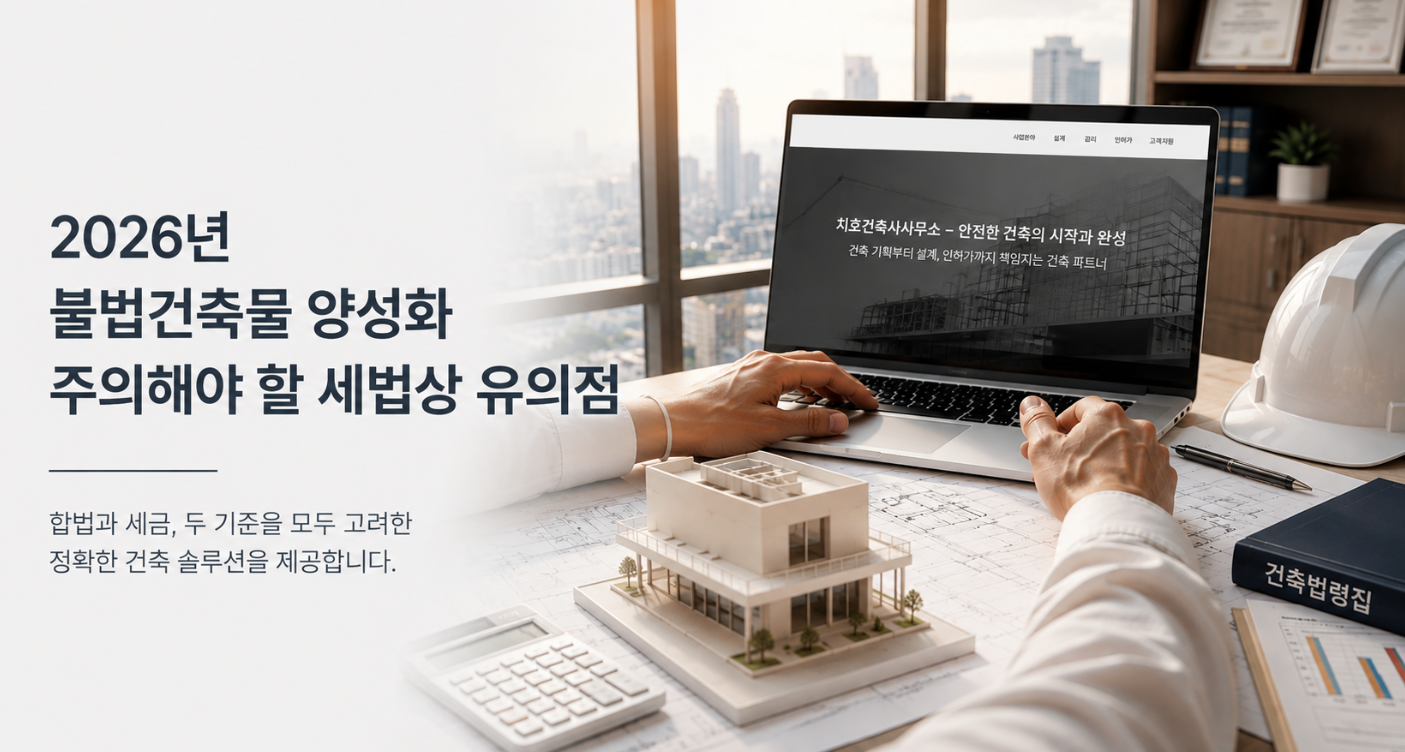 50% 이상이 주거용, 불법건축물 양성화 후 양도...