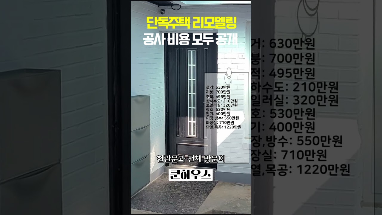 소규모 주택 리모델링 비용 절감 핵심 전략 – 정부지원금으로 70%까지 아끼는 법