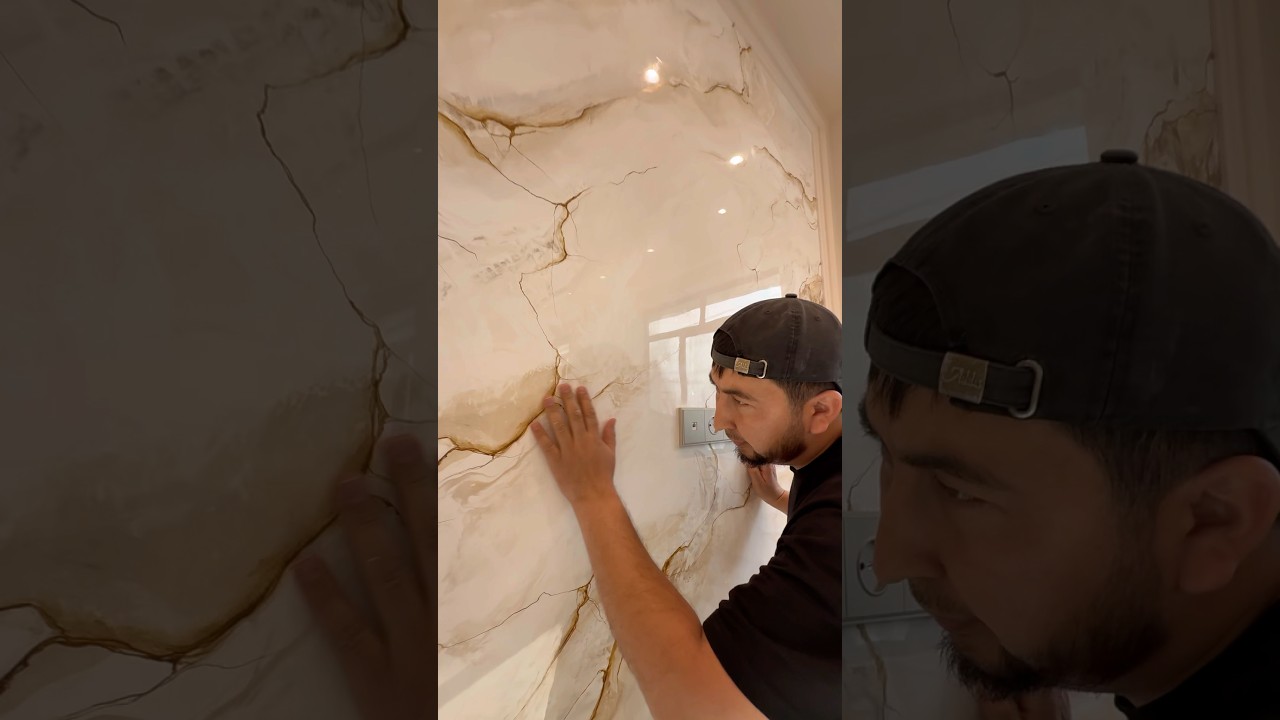 Marble texture effect