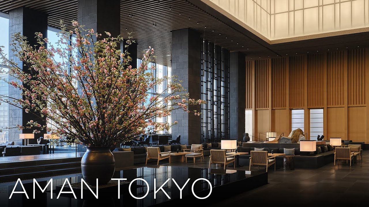 도쿄에서 가장 고급스러운 호텔, 아만 도쿄.  AMAN TOKYO | Inside Tokyo's most luxurious hotel (Full Tour in 4K)