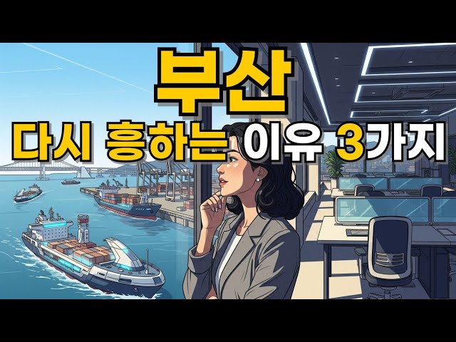 "부산은 끝났다?" NO! 우리가 몰랐던 부산이 '다시 흥하는' 3가지 이유! (feat. 반전)