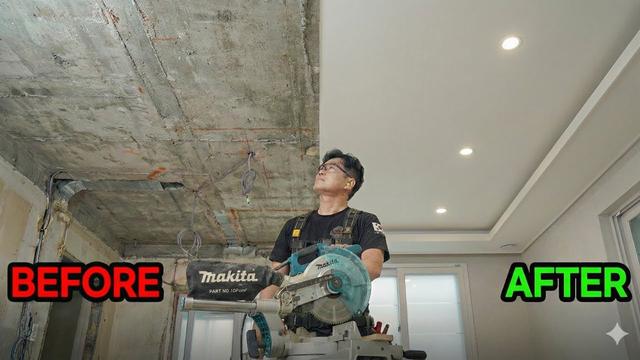 지방에서 목수 부르기 힘드시죠? 이 영상 보고 천장 목공사 상작업 부터 석고보드 마감까지 직접 따라 해보세요